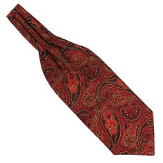 Foulard Ascot, Léonard Rouge automne Clj Charles Le Jeune