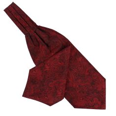 Foulard Ascot, Léonard Rouge sombre Clj Charles Le Jeune 2
