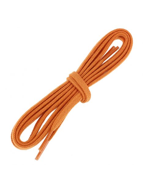 lacets plats 5mm coton, orange Les Lacets Français