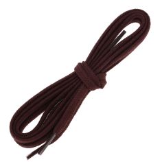 lacets plats 5mm coton, rouge bordeaux Les Lacets Français