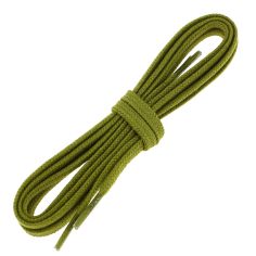lacets plats 5mm coton, vert colibri Les Lacets Français