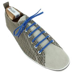 lacets plats 5mm coton, Bleu Blason Les Lacets Français 2