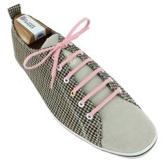 lacets plats 5mm coton, Rose Oeillet Les Lacets Français 2