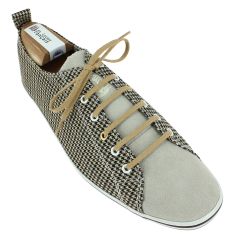 lacets plats 5mm coton, marron sable Les Lacets Français 2