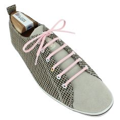 lacets plats 5mm coton, Rose Anglais Les Lacets Français 2