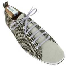 lacets plats 5mm coton, mauve lilas Les Lacets Français 2