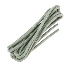 lacets rond coton ciré 75cm, Gris pompei. Mphilippo