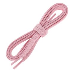 lacets plats 5mm coton, Rose Oeillet Les Lacets Français