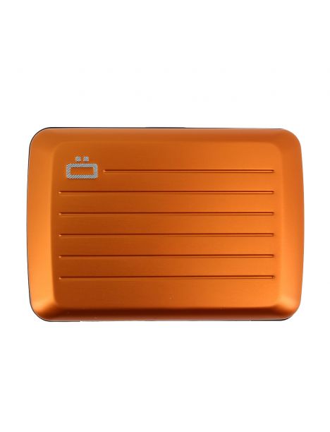 Porte carte Stockholm V2, Orange - Fermoir métal. Ogon Design. Ogon Designs