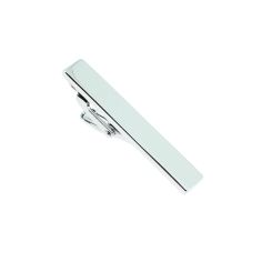 Pince à cravate Slim 4cm Alabama argentée uni Clj Charles Le Jeune