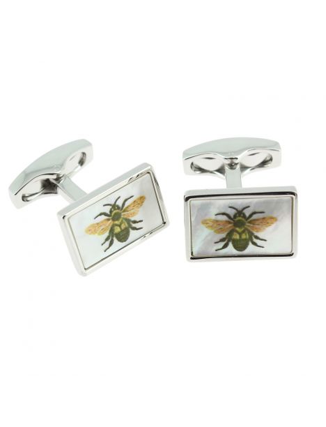 Boutons de manchette, Botanique, Abeilles, Simon Carter Simon Carter