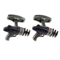 Boutons de manchette, Space, pistolet laser, Simon Carter Simon Carter