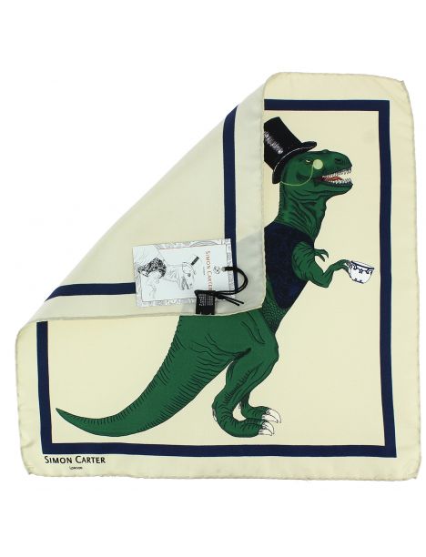 Pochette Simon Carter, T Rex blanc cassé Simon Carter