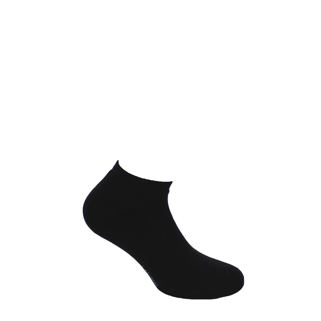 Mini socquette de sport en coton noir Labonal Chaussettes