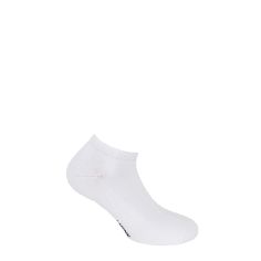 Mini socquette de sport en coton blanc