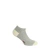 Mini socquettes bicolores avec coton bio gris Labonal Chaussettes