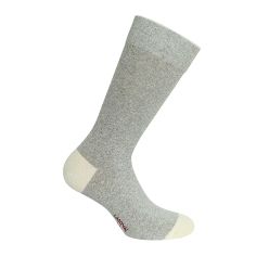 Mi chaussette bicolores avec coton bio gris Labonal