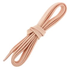 lacets sneaker, plats et large en coton, Orange Saumon Les Lacets Français