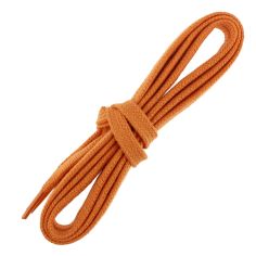 lacets sneaker, plats et large en coton, Orange Les Lacets Français
