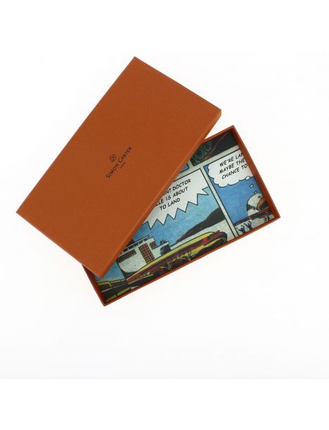 Pochette Simon Carter, Cat Attack orange Simon Carter