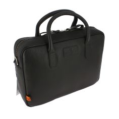 Sac pour ordinateur en cuir marron, HOVE, Simon Carton London Simon Carter