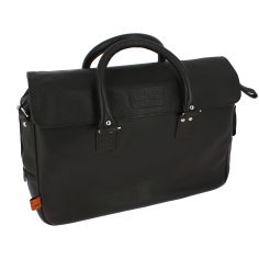 Sac Business, en cuir marron, Lewes, Simon Carter London. Simon Carter