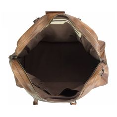 Sac De Voyage En Cuir Vintage Marron, Raimondo. Tony Et Paul. Tony & Paul 2