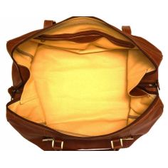 Sac De Voyage En Cuir Marron, Fortunato. Tony Et Paul. Tony & Paul 2