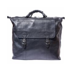 Sac De Voyage En Cuir Noir, Weekender. Tony Et Paul. Tony & Paul 2