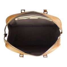 Sac De Voyage En Cuir Vintage Marron Clair, Danilo. Tony Et Paul. Tony & Paul 2