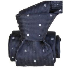 Cravate Segni Disegni Luxe, Faite main, Bolatte Bleu marine Segni et Disegni 2