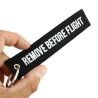 Porte clés Black Remove before flight Clj Charles Le Jeune Porte clés
