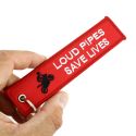 Porte Clés Loud Pipes Save Lives Rouge Clj Charles Le Jeune Porte clés