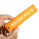 Porte Clés Welcome Home Orange Clj Charles Le Jeune Porte clés