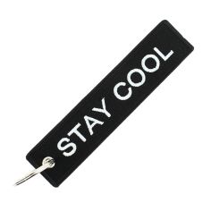 Porte Clés Stay Cool Noir Clj Charles Le Jeune