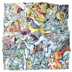 Carré 90 Erro Silver Surfer Brochier Soieries 1890 2