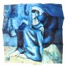 Carré 90 Picasso Mère et Enfant, Période Bleu Brochier Soieries 1890