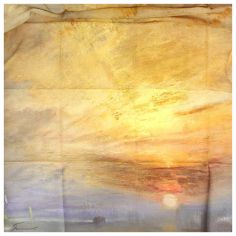 Carré 90 Turner Fighting Temeraire Brochier Soieries 1890