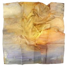 Carré 90 Turner Fighting Temeraire Brochier Soieries 1890 2