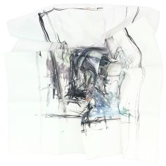 Carré 90 Giacometti Création 0625 Sans titre Brochier Soieries 1890 2