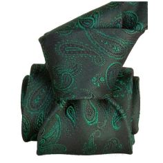 Cravate Segni Disegni Luxe, Faite main, Alexandrie Vert Segni et Disegni 2