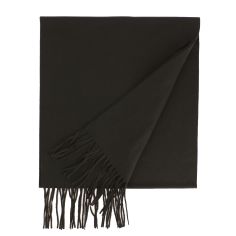 Echarpe Clyde en laine d'Australie, Marron Chocolat Tony & Paul 2