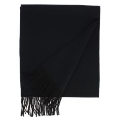 Echarpe Clyde en laine d'Australie, Noir Tony & Paul 2