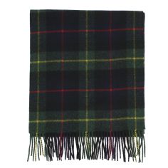 Echarpe Glasgow II tartan vert, pure laine, Tony et Paul Tony & Paul