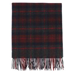 Echarpe Glasgow II tartan rouge et vert, pure laine, Tony et Paul Tony & Paul 2