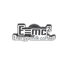 Pin's EMC2 Energy Milk and Coffee - Science Clj Charles Le Jeune