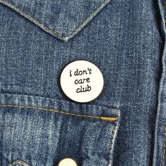 Pin's I don't care club Clj Charles Le Jeune 2