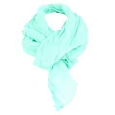 Chèche coton Dakar, Vert d'eau claire Clj Charles Le Jeune