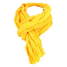 Chèche coton Dakar, orange safran Clj Charles Le Jeune