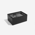 Plateau empilable montres stacker, Module4 Mini Noir et gris exécutif, Stackers UK Ecrins